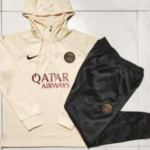 Paris Saint-Germain 23-24, Yellow Tracksuits with Hood Kid Size