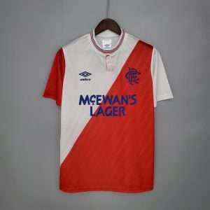 Rangers 1987-88, Red & White Away
