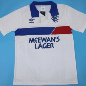 Rangers 1987-88, White Away