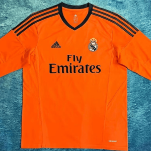 Real Madrid 2013-14, Orange Away,  Long Sleeve