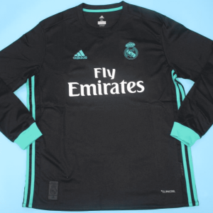 Real Madrid 2017-18, Black Away, Long Sleeve