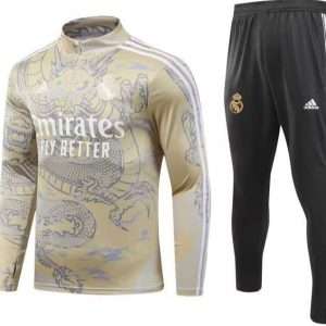 Real Madrid 23-24, Gold Dragon Tracksuit Kid Size
