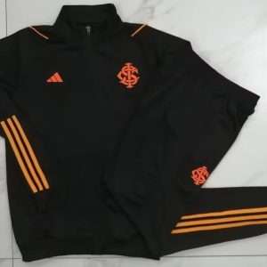 SC Internacional 23-24, Black with Orange Tracksuit