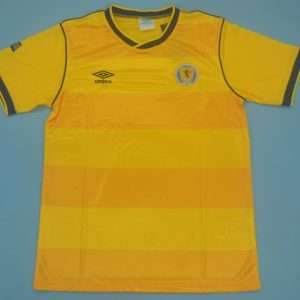 Scotland 1986, Yellow Away