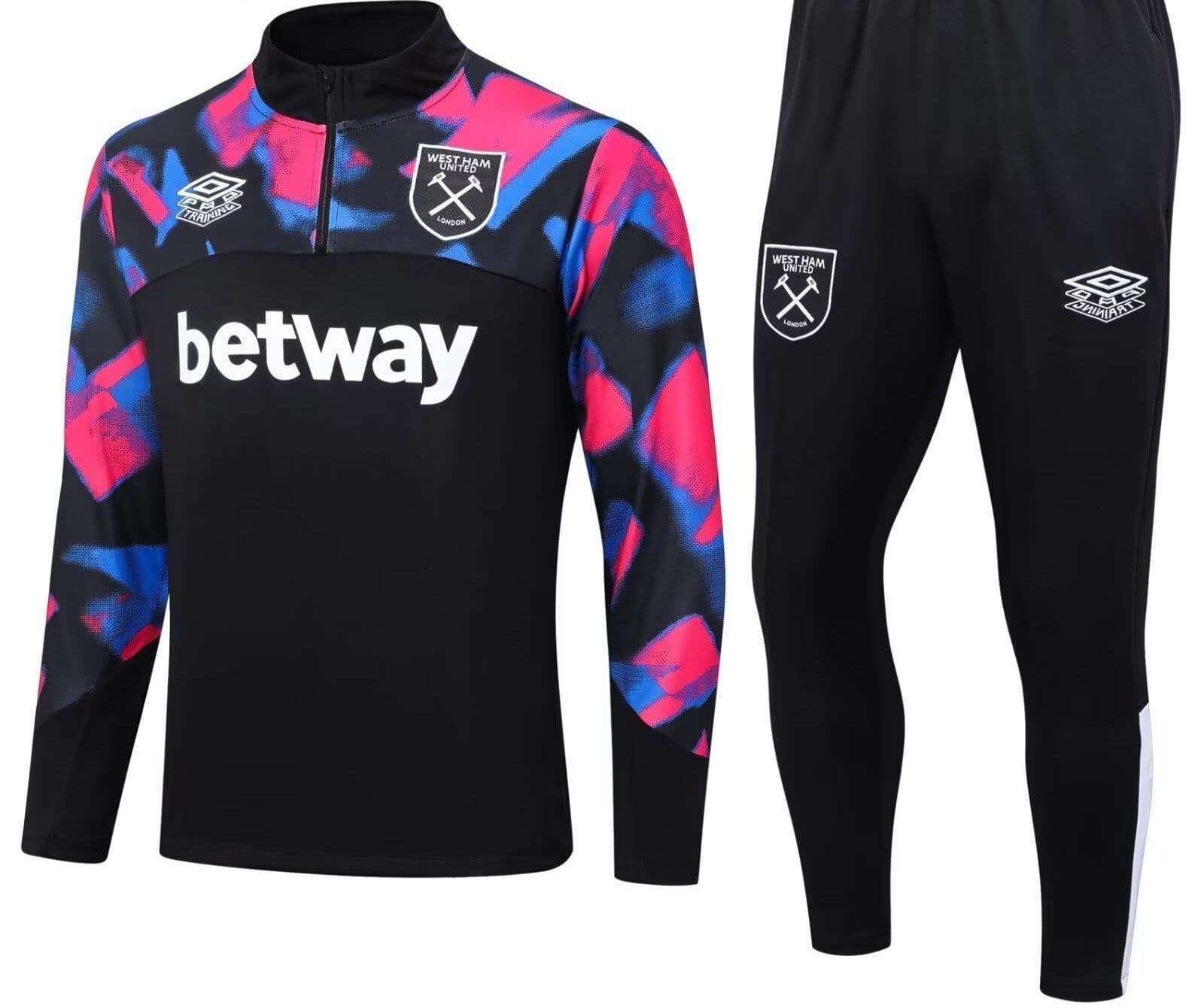 West Ham United 22-23, Black Tracksuit Kid Size