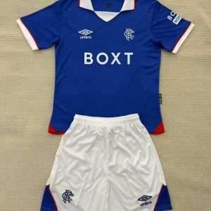 Glasgow Rangers Kids 2025-26 Home Kit