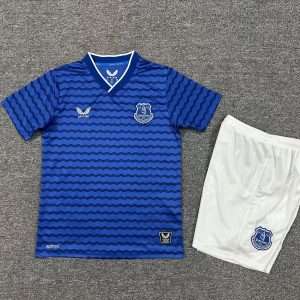 Everton Kids 2025-26 Home Kit