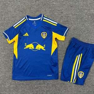 Leeds United Away  2025-26 Kids Kit