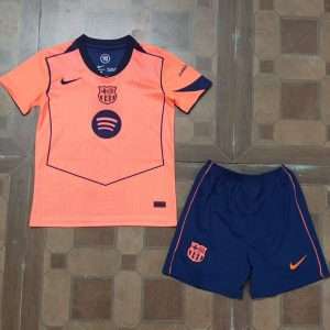 Barcelona 3rd  2025-26 Kids Kit