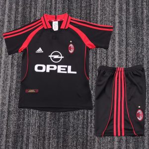 AC Milan Kids Away Kit 2000-2001