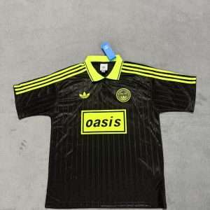Oasis Black & Green Top 2025