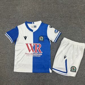 Blackburn Rovers Kids Home Kit 2025-2026