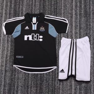 Newcastle United Kids Away Kit 2000-2001