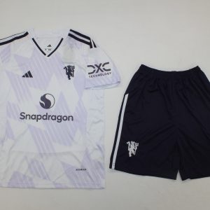 Manchester United 2025-2026 Away Kids