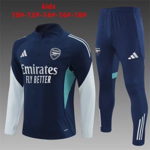 Arsenal Kids Tracksuit 2025-2026 Dark Blue