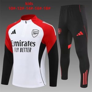 Arsenal Kids Tracksuit 2025-2026 White