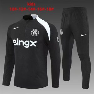 Chelsea Kids Tracksuit 2025-2026 Black
