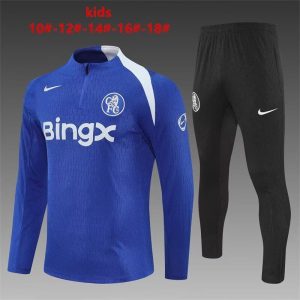 Chelsea Kids Tracksuit 2025-2026 Blue