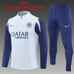 Inter Milan Kids Tracksuit 2025-2026 Light Blue