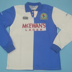Blackburn Rovers 1994-1995 Home Long Sleeve