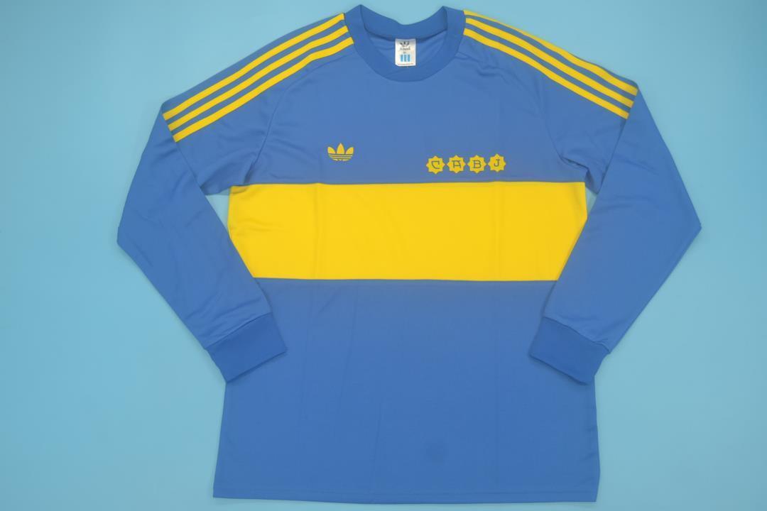 Boca Juniors Home 1981 Long Sleeve