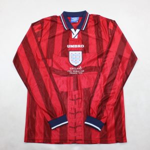 England 1998 Away Long Sleeve