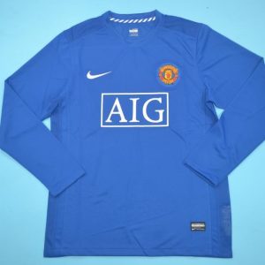 Manchester United 2007-2008 Away Long Sleeve