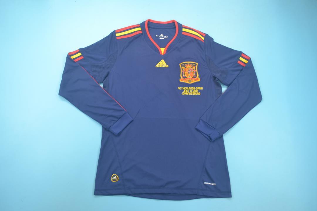 Spain 2010 World Cup Final Long Sleeve